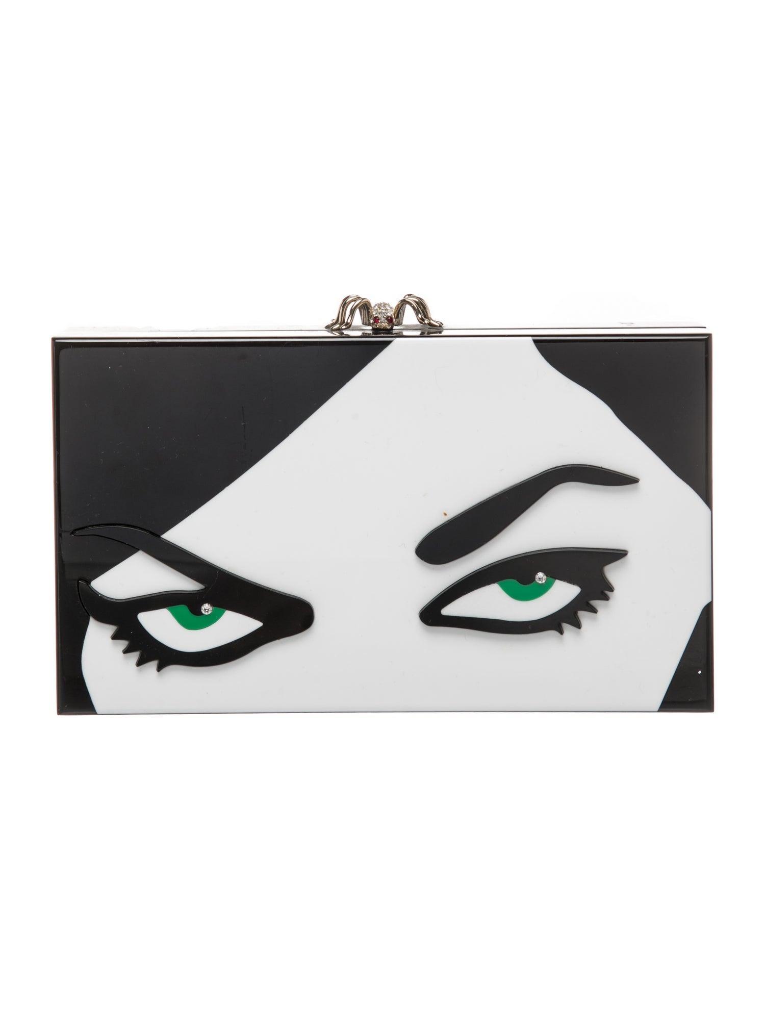 Charlotte Olympia Acrylic Clutch