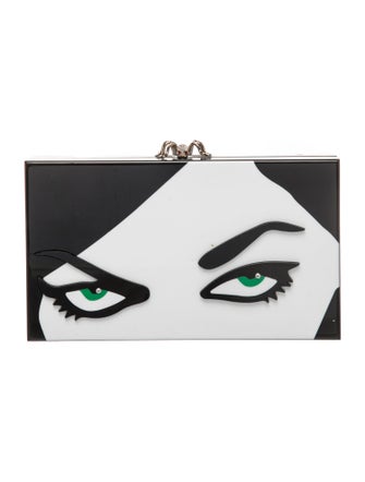 Charlotte Olympia Acrylic Clutch