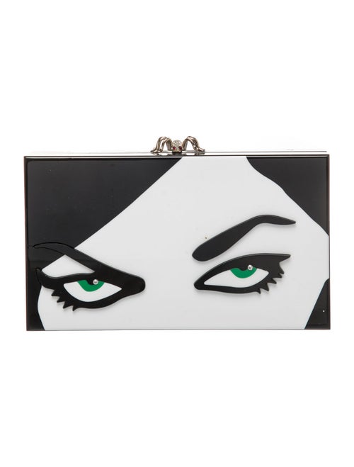 Charlotte Olympia Acrylic Clutch