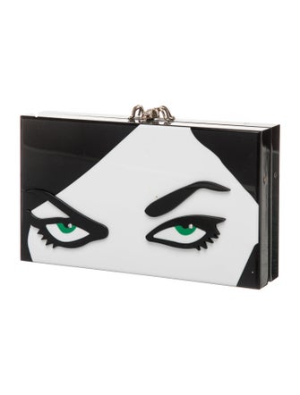 Charlotte Olympia Acrylic Clutch