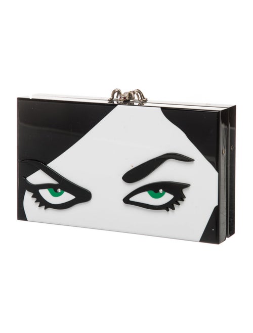 Charlotte Olympia Acrylic Clutch