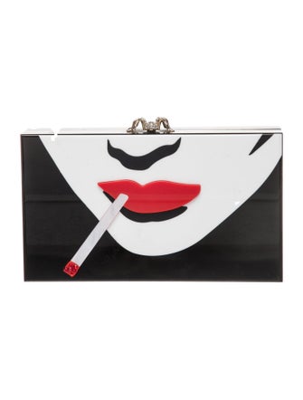 Charlotte Olympia Acrylic Clutch