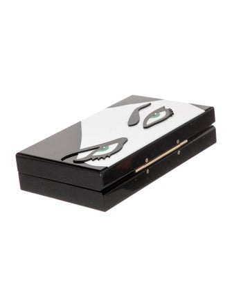 Charlotte Olympia Acrylic Clutch