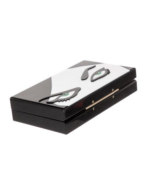 Charlotte Olympia Acrylic Clutch