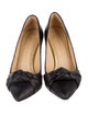 Charlotte Olympia Raffia Pumps