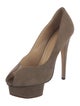 Charlotte Olympia Suede Pumps