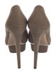 Charlotte Olympia Suede Pumps