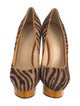 Charlotte Olympia Ponyhair Animal Print Pumps