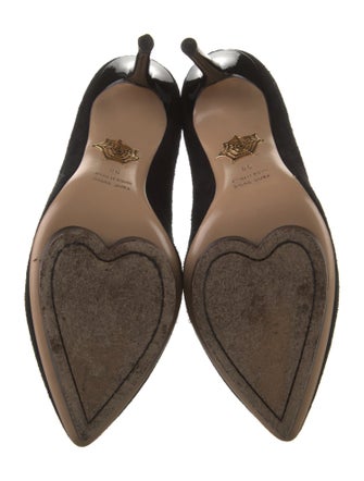 Charlotte Olympia Suede Pumps