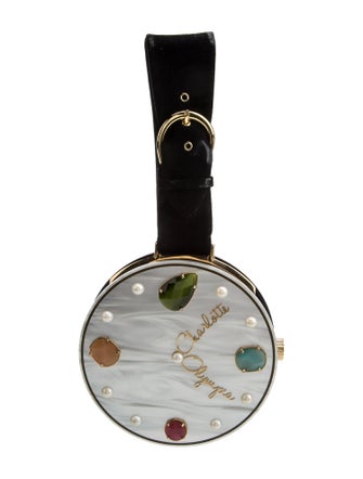 Charlotte Olympia Acrylic Minaudière