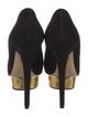 Charlotte Olympia Suede Pumps