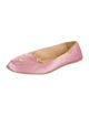 Charlotte Olympia Satin Ballet Flats