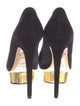 Charlotte Olympia Suede Pumps