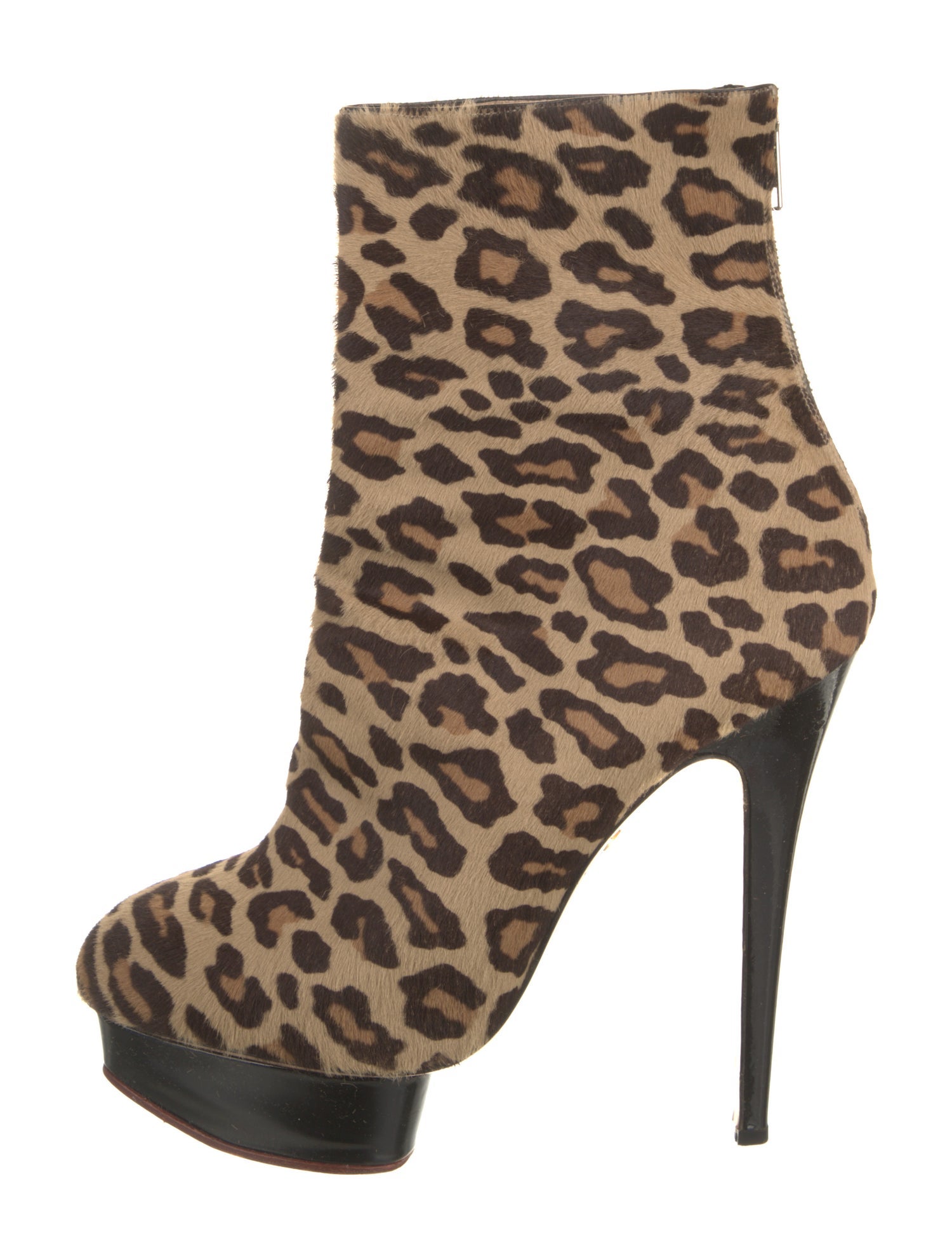 Charlotte Olympia Ponyhair Animal Print Pumps