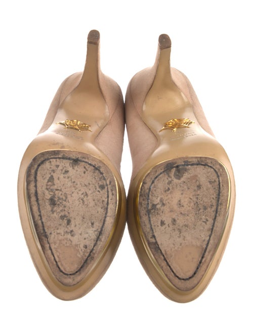 Charlotte Olympia Suede Pumps