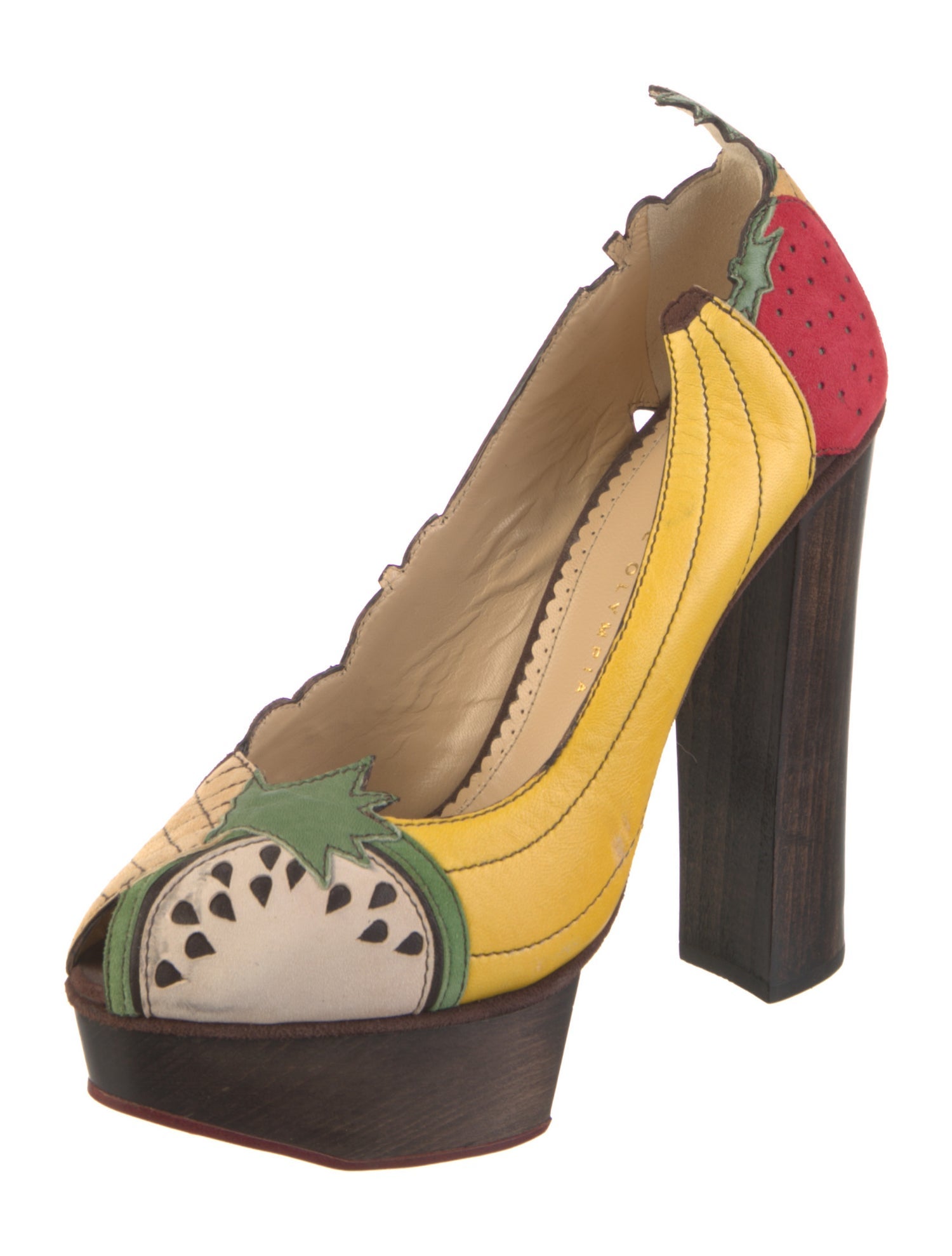 Charlotte Olympia 2017 Bananas Is My Business Pumps
