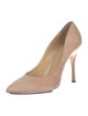 Charlotte Olympia Suede Pumps