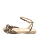 Charlotte Olympia Canvas Animal Print Espadrilles