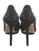 Charlotte Olympia Denim Crystal Embellishments Pumps
