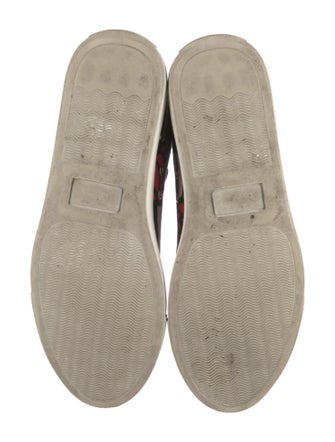 Charlotte Olympia Canvas Printed Sneakers