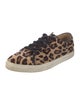 Charlotte Olympia Ponyhair Animal Print Sneakers