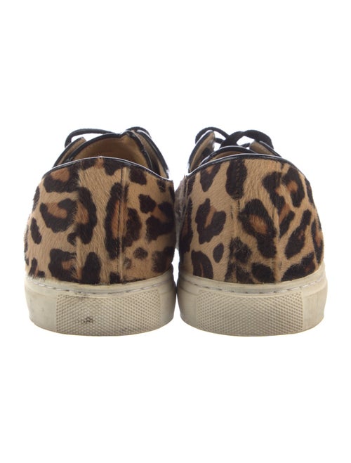 Charlotte Olympia Ponyhair Animal Print Sneakers