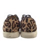 Charlotte Olympia Ponyhair Animal Print Sneakers