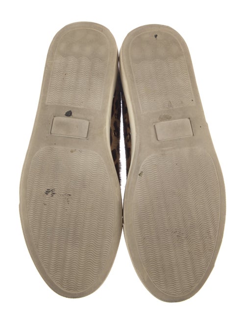 Charlotte Olympia Ponyhair Animal Print Sneakers
