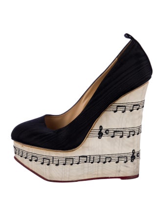 Charlotte Olympia Printed Pumps