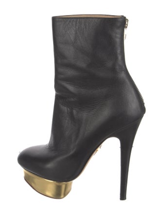 Charlotte Olympia Leather Boots