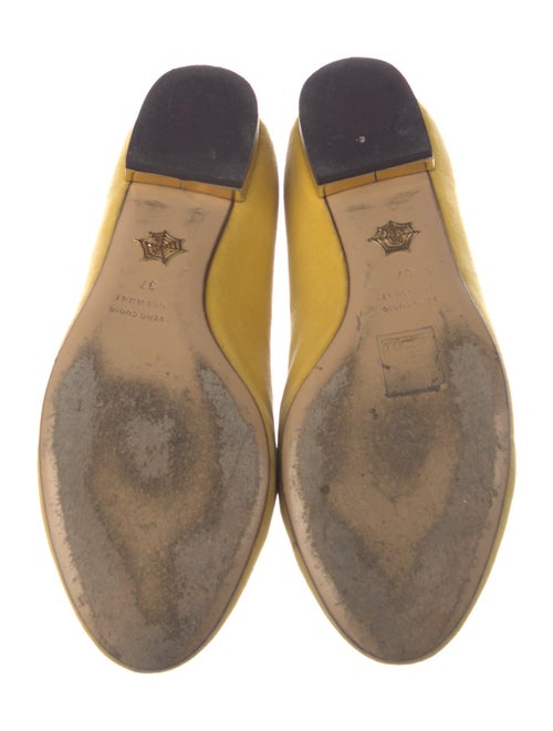 Charlotte Olympia Velvet Embroidered Accent Loafers