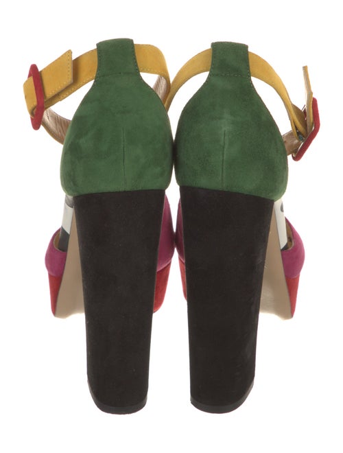 Charlotte Olympia Suede D'Orsay Pumps