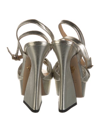 Charlotte Olympia Satin Sandals