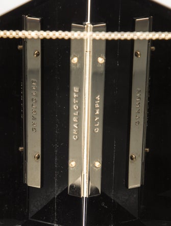 Charlotte Olympia Acrylic Minaudière