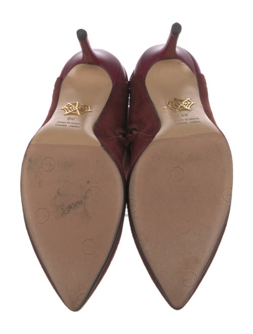 Charlotte Olympia Suede Boots