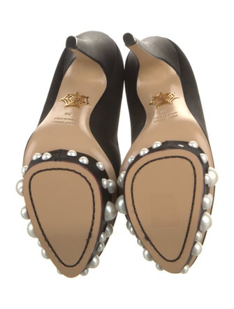 Charlotte Olympia Satin Pumps
