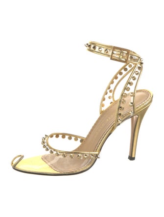 Charlotte Olympia PVC Studded Accents Sandals