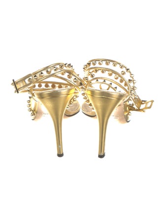 Charlotte Olympia PVC Studded Accents Sandals