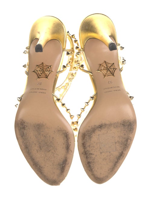 Charlotte Olympia PVC Studded Accents Sandals