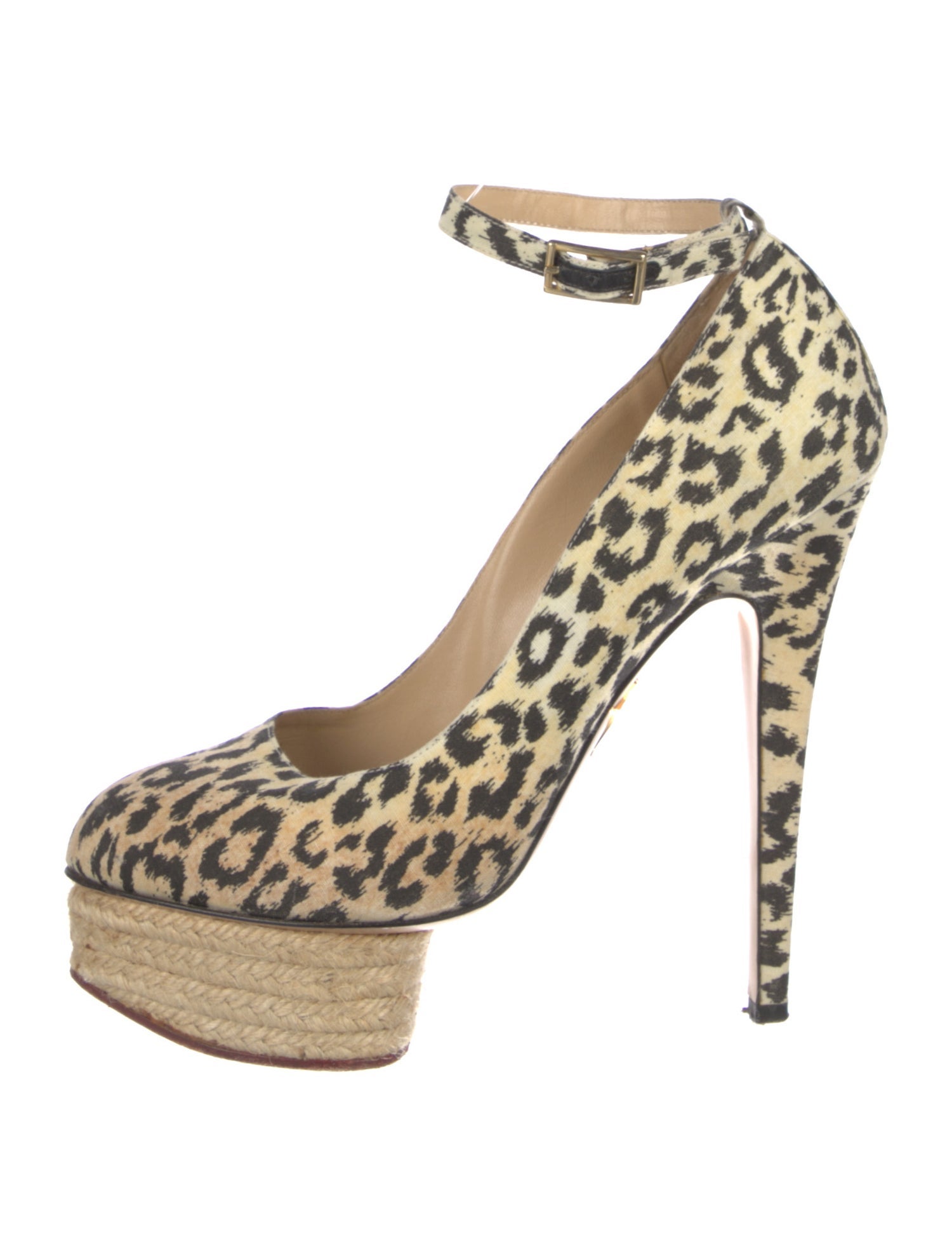 Charlotte Olympia Animal Print Pumps