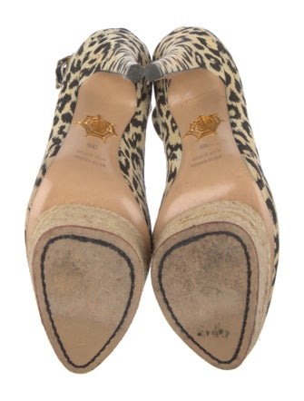 Charlotte Olympia Animal Print Pumps