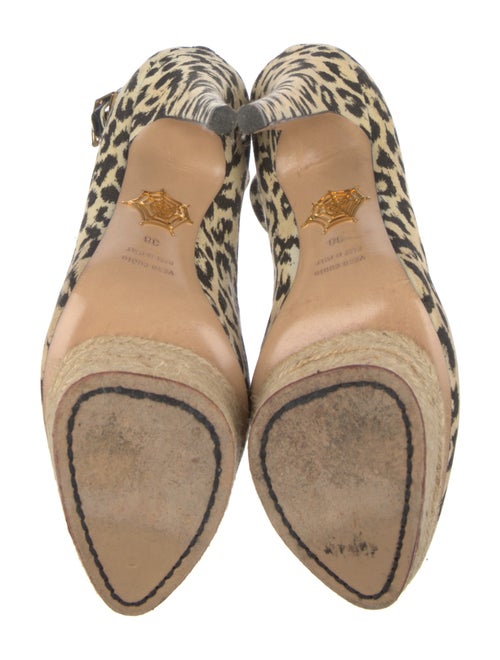 Charlotte Olympia Animal Print Pumps