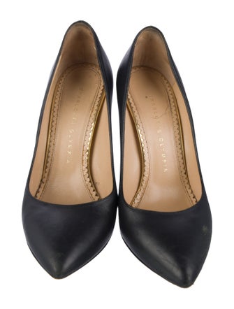 Charlotte Olympia Leather Pumps