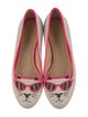 Charlotte Olympia Canvas Patterned Loafers