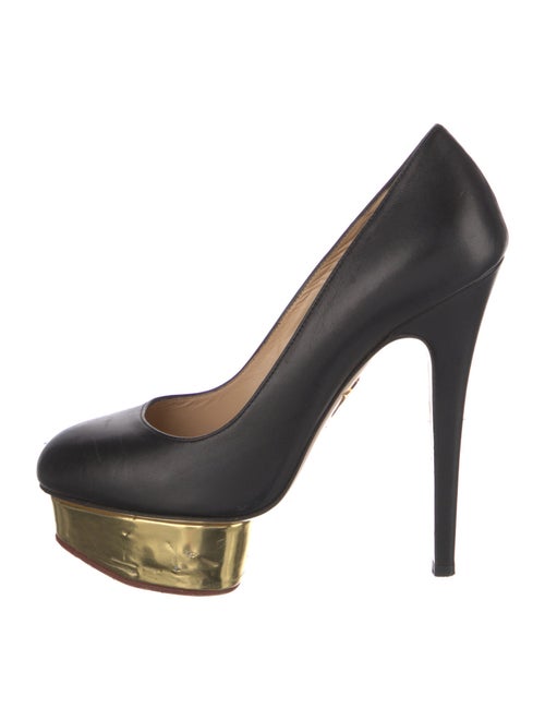 Charlotte Olympia Leather Pumps