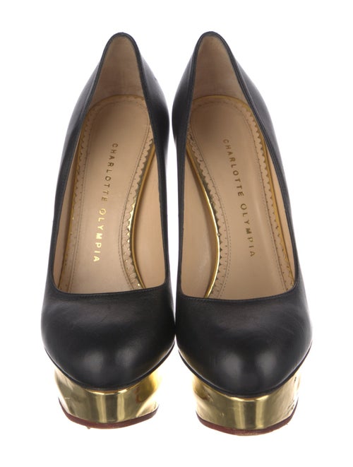 Charlotte Olympia Leather Pumps