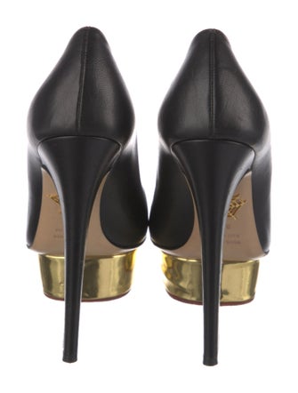 Charlotte Olympia Leather Pumps