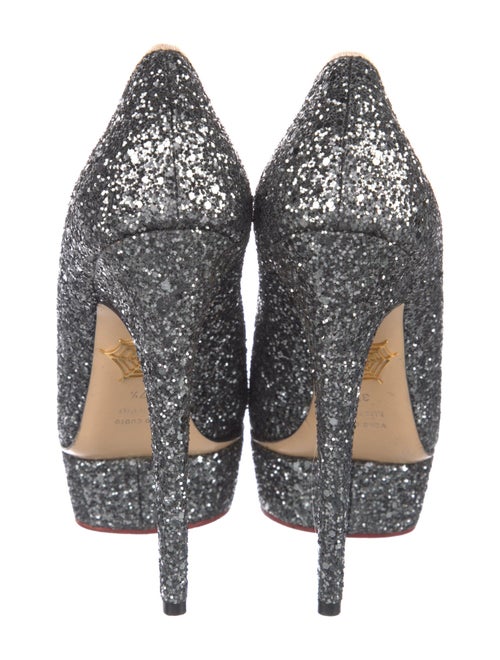 Charlotte Olympia Glitter Glitter Accents Pumps