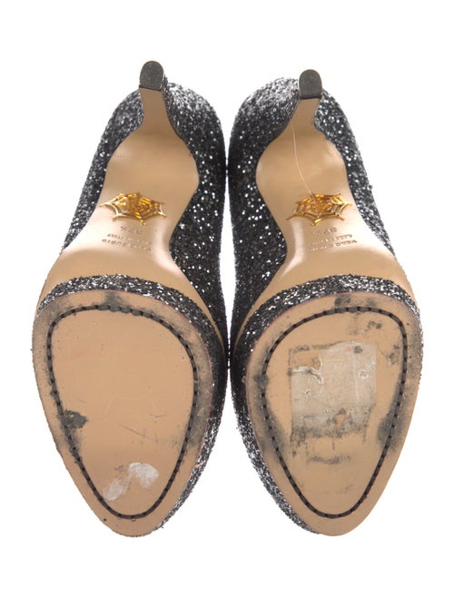 Charlotte Olympia Glitter Glitter Accents Pumps