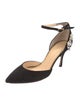 Charlotte Olympia Suede D'Orsay Pumps
